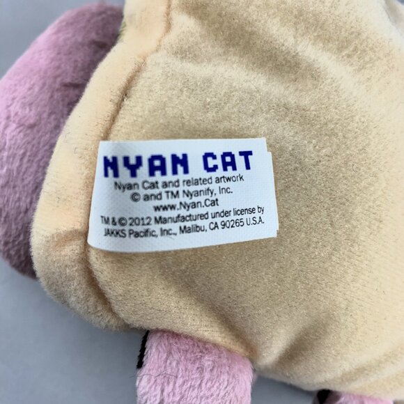 Rare Nyan Cat Plush, 2012 Valentnyan Valentine Edition, Jakks Pacific Gund - Picture 4 of 5